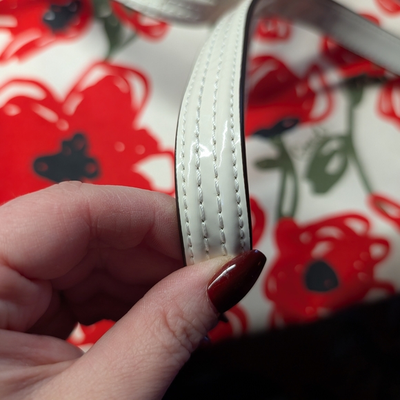 Coach Red Floral Shoulder Bag - Picture 7 of 8